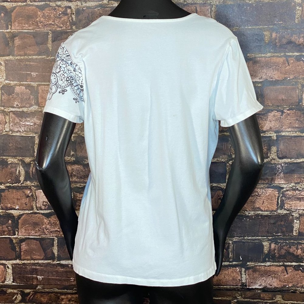 Croft&Barrow Floral T Shirt - Picture 2 of 6